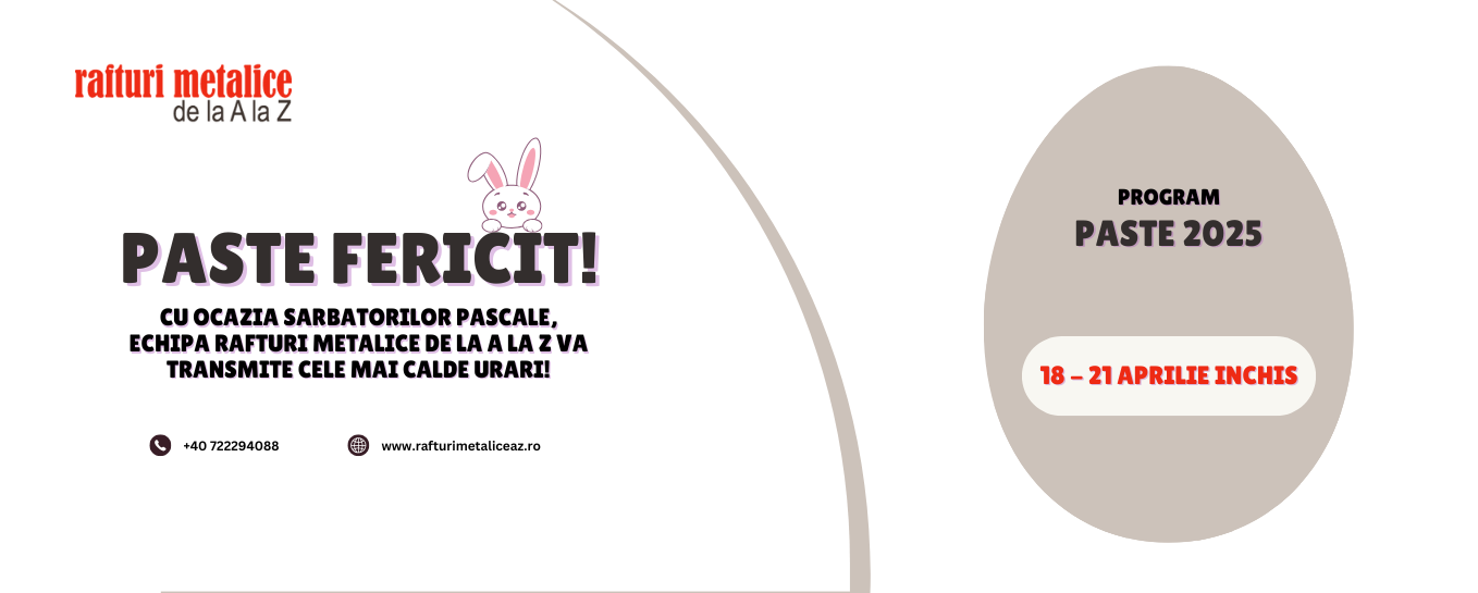 Rafturi metalice de perete
