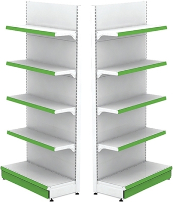 Estantes metálicos de pared - Estanterías metálicas para tiendas