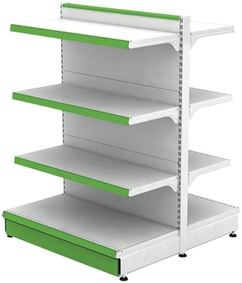 Retail Metal Middle Shelves -GONDOLA STORE METAL SHELVES