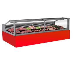 Vitrina-frigorifica-pentru-mezeluri-specialitati-carne-250-cm-RAL7016-gri-antracit-lumina-carne-LED-FULL-STATIC-motor interior