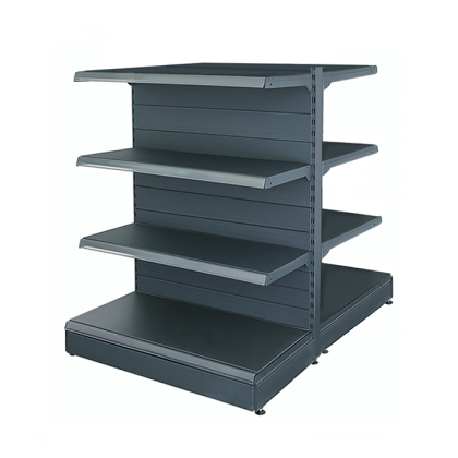 Retail Metal Gondola Shelf 100*140 Base 50 cm and 6 Shelves of 40 cm