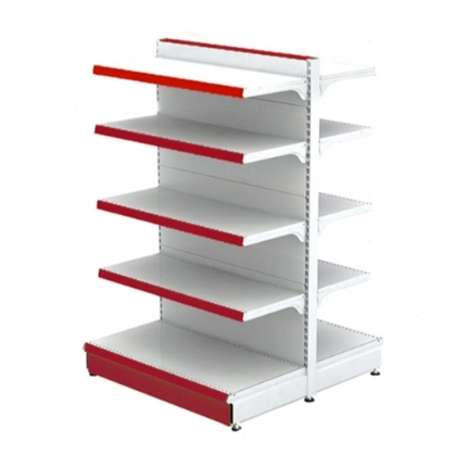 Raft metalic de mijloc (gondola) 100*180 baza 50 cm si 8 polite de 40 cm