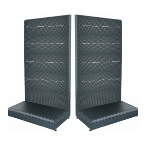 Raft metalic de perete cu carlige 100*225 baza 40 cm 