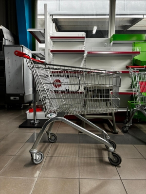 Chariot de supermarché 130 litres