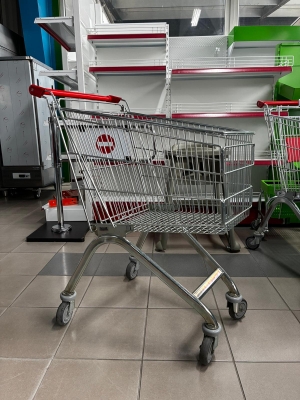 Chariot de supermarché 100 litres