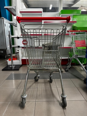 Chariot de supermarché 100 litres
