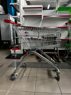Chariot de supermarché 75 litres