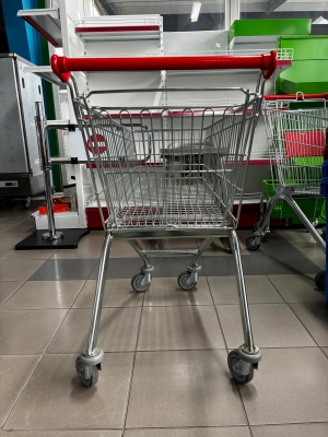 Chariot de supermarché 75 litres