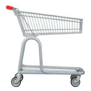 Carro plataforma 70 lt con cesta