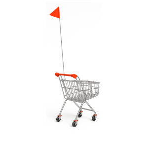 Carro de supermercado para niños 25 lt