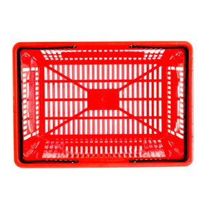 Cesta de supermercado de plástico con 2 asas 20 litros | Cesta de la compra